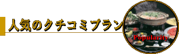 人気のクチコミプラン